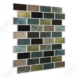 3D Epoxy Vinyl Wall Sticker DIY Bricks Kitchen Backsplash Removable Waterproof 3D Epoxy Vinyl Wall Sticker DIY Bricks Kitchen Backsplash Removable Waterproof