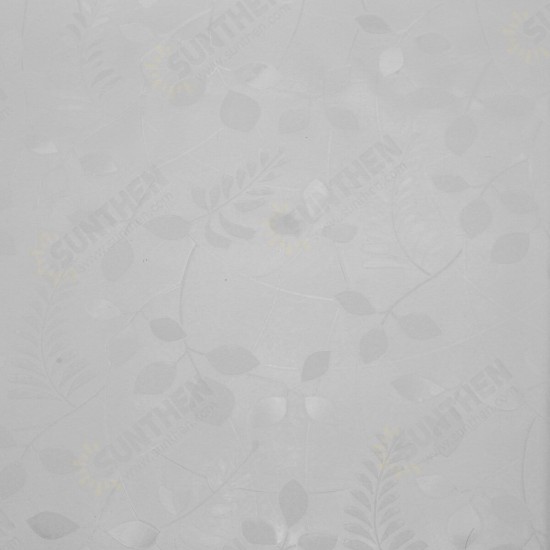 3D Privacy Window Film Decorative Non-Adhesive Frosted Pattern Glass Sticker DIY