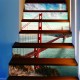 3D Stairs Stickers Riser Staircase Wall Scenery Wallpaper Decor Self-adhesive