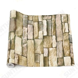 3D Wall Paper Brick Stone Pattern Sticker Rolls Self-adhesive Backdrop DIY Room Decor 3D Wall Paper Brick Stone Pattern Sticker Rolls Self-adhesive Backdrop DIY Room Decor