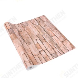 45x100CM 3D Stone Brick Wall Paper Sticker Kitchen Bathroom Waterproof PVC Home 45x100CM 3D Stone Brick Wall Paper Sticker Kitchen Bathroom Waterproof PVC Home