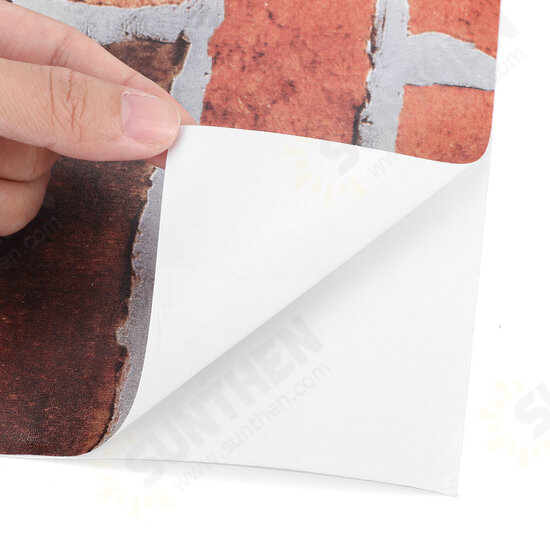 45x100CM 3D Stone Brick Wall Paper Sticker Kitchen Bathroom Waterproof PVC Home 45x100CM 3D Stone Brick Wall Paper Sticker Kitchen Bathroom Waterproof PVC Home