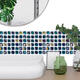 6Pcs Non-slip Waterproof Kitchen Bathroom Floor Wall Tile Paste Decoration Sticker