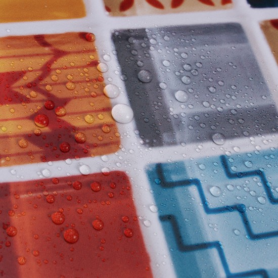 6pcs DIY Moroccan Self-adhesive Bathroom Kitchen Tile Wall Sticker Waterproof