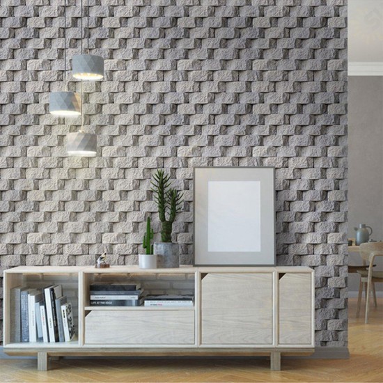 Bricks Sticker Self-adhesive Wall Paper Bedroom Living Room Sticker Decoration