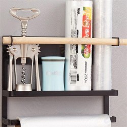 Magnetic Refrigerator Fridge Sidewall Paper Towel Holder Storage Rack Shelf Kitchen Organizer Space Saver Magnetic Refrigerator Fridge Sidewall Paper Towel Holder Storage Rack Shelf Kitchen Organizer Space Saver