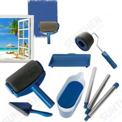 Multifunctional Wall Decorative Paint Roller Corner Brush Handle Tool DIY Household Painting Brushes Kit Multifunctional Wall Decorative Paint Roller Corner Brush Handle Tool DIY Household Painting Brushes Kit