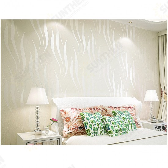 Non-woven Wallpaper Roll 3D Wave Background Sticker Living Room Bedroom Decoration Non-woven Wallpaper Roll 3D Wave Background Sticker Living Room Bedroom Decoration