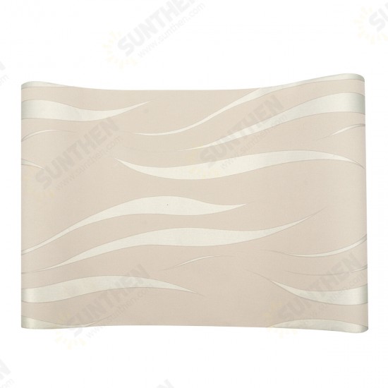 Non-woven Wallpaper Roll 3D Wave Background Sticker Living Room Bedroom Decoration Non-woven Wallpaper Roll 3D Wave Background Sticker Living Room Bedroom Decoration