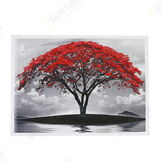 1 Piece Big Tree Canvas Painting Wall Decorative Print Art Picture Unframed Wall Hanging Home Office Decorations