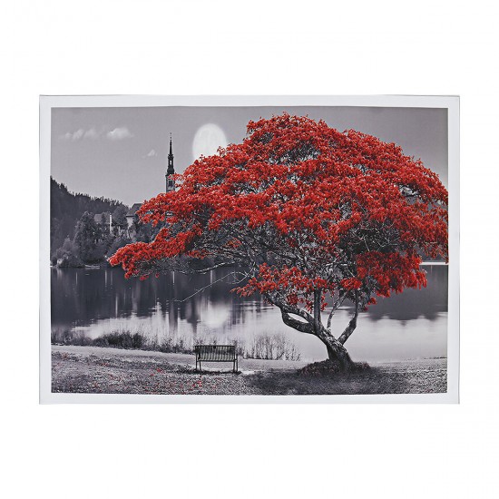 1 Piece Big Tree Canvas Painting Wall Decorative Print Art Picture Unframed Wall Hanging Home Office Decorations