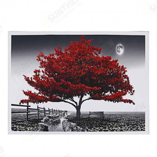 1 Piece Big Tree Canvas Painting Wall Decorative Print Art Picture Unframed Wall Hanging Home Office Decorations