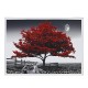 1 Piece Big Tree Canvas Painting Wall Decorative Print Art Picture Unframed Wall Hanging Home Office Decorations