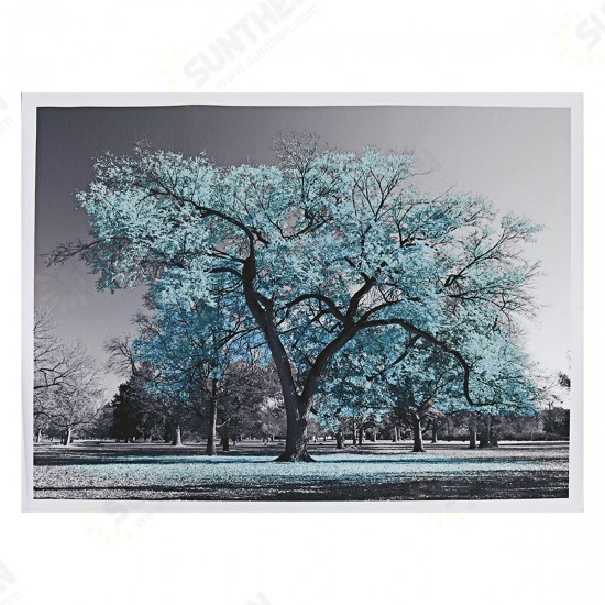 1 Piece Big Tree Canvas Painting Wall Decorative Print Art Picture Unframed Wall Hanging Home Office Decorations