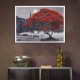 1 Piece Big Tree Canvas Painting Wall Decorative Print Art Picture Unframed Wall Hanging Home Office Decorations