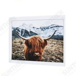1 Piece Canvas Print Painting Highland Cow Poster Wall Decorative Printing Art Pictures Frameless Wall Hanging Decorations for Home Office 1 Piece Canvas Print Painting Highland Cow Poster Wall Decorative Printing Art Pictures Frameless Wall Hanging Decorations for Home Office