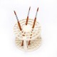 1 Piece Detachable 49-hole Round Brush Pen Holder Long-handled Watercolor Oil Painting Pen Holder Art Painting Supplies