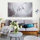 1 Piece Love Kiss Abstract Canvas Painting Wall Decorative Print Art Pictures Frameless Wall Hanging Decorations for Home Office