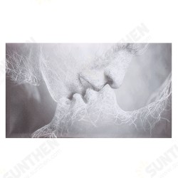 1 Piece Love Kiss Abstract Canvas Painting Wall Decorative Print Art Pictures Frameless Wall Hanging Decorations for Home Office 1 Piece Love Kiss Abstract Canvas Painting Wall Decorative Print Art Pictures Frameless Wall Hanging Decorations for Home Office