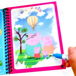 1 Set Magic Water Coloring Book Doodle Water Color Pen Painting Drawing Board Toys Water Drawing Book Birthday Gifts for Kids 1 Set Magic Water Coloring Book Doodle Water Color Pen Painting Drawing Board Toys Water Drawing Book Birthday Gifts for Kids
