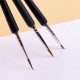 10pcs/set Hook Line Pen Paint Brushes Watercolor Brushes Hair Pen Gouache Acrylic Oil Painting For Painting Beginner Supplies