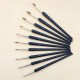 10pcs/set Hook Line Pen Paint Brushes Watercolor Brushes Hair Pen Gouache Acrylic Oil Painting For Painting Beginner Supplies