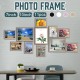 11Pcs/Set Modern Wall Hanging Photo Frame Set Art Home Decor Family Picture Display Living Room Hallway Bedroom Wall Decoration 11Pcs/Set Modern Wall Hanging Photo Frame Set Art Home Decor Family Picture Display Living Room Hallway Bedroom Wall Decoration