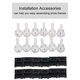11Pcs/Set Modern Wall Hanging Photo Frame Set Art Home Decor Family Picture Display Living Room Hallway Bedroom Wall Decoration 11Pcs/Set Modern Wall Hanging Photo Frame Set Art Home Decor Family Picture Display Living Room Hallway Bedroom Wall Decoration