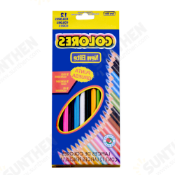 12 Colors Medium Concentration Colored Pencils Oil Colored Pencils Set Artist Painting Sketching Wood English Pen Boxed Children's Drawing Pencil 12 Colors Medium Concentration Colored Pencils Oil Colored Pencils Set Artist Painting Sketching Wood English Pen Boxed Children's Drawing Pencil