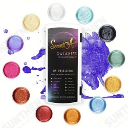 12Color Metallic Watercolor Paint Set With Water Brush for Painting Water Color Pigment Art Supplies 12Color Metallic Watercolor Paint Set With Water Brush for Painting Water Color Pigment Art Supplies