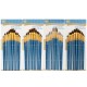 12Pcs Painting Brush Pearl Blue Drawing Brush Watercolor Acrylic Brush Set Professional Oil Painting Tools Art Supplies