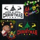 16pcs DIY Christmas Hollowed Out Template Painting Set Template Decoration Wall Painting for Adults Kids