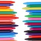 24 Colors Round Plastic Crayon Children Drawing Crayon Non-Toxic Oil Pastels Art Supplies Gifts for Childrens