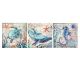 3 Pcs Wall Decorative Oil Paintings Ocean Animal Canvas Print Art Decor Pictures Frameless Wall Hanging Decorations for Home Office 3 Pcs Wall Decorative Oil Paintings Ocean Animal Canvas Print Art Decor Pictures Frameless Wall Hanging Decorations for Home Office