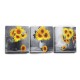 30*30*3 cm Sunflower Wall Art Painting Living Room Bedroom Hanging Canvas Pictures Office Mural Decoration Supplies