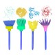 30pcs Child Paint Roller DIY Painting Toys Sponge Brush Kit Set Graffiti Drawing Tools for Kids Early Education Develop hands-on Ability