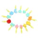 30pcs Child Paint Roller DIY Painting Toys Sponge Brush Kit Set Graffiti Drawing Tools for Kids Early Education Develop hands-on Ability