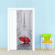 3D Door Wall Fridge Sticker Decals Self Adhesive Mural Scenery Fabric Home Decor 200*77cm