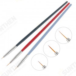 3PCS Oil Painting Brush Wood Handel Nylon Hair Hook Line Pen For Watercolor Acrylic Painting Art Tools 3PCS Oil Painting Brush Wood Handel Nylon Hair Hook Line Pen For Watercolor Acrylic Painting Art Tools