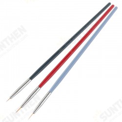 3PCS Oil Painting Brush Wood Handel Nylon Hair Hook Line Pen For Watercolor Acrylic Painting Art Tools 3PCS Oil Painting Brush Wood Handel Nylon Hair Hook Line Pen For Watercolor Acrylic Painting Art Tools