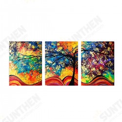 3Pcs Colorful Tree HD Canvas Print Paintings Wall Decorative Print Art Pictures Framed/Frameless Wall Hanging Decorations for Home Office 3Pcs Colorful Tree HD Canvas Print Paintings Wall Decorative Print Art Pictures Framed/Frameless Wall Hanging Decorations for Home Office
