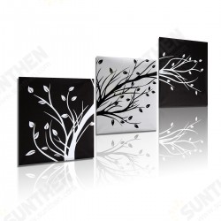 3Pcs Wall Decorative Paintings Abstract Wood Canvas Print Art Pictures Frameless Wall Hanging Decor for Home Office 3Pcs Wall Decorative Paintings Abstract Wood Canvas Print Art Pictures Frameless Wall Hanging Decor for Home Office