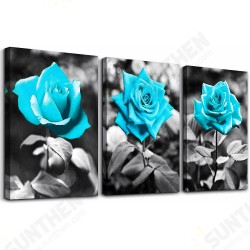 3Pcs/set Rose Canvas Painting Wall Decorative Print Art Pictures Unframed Wall Hanging Home Office Wall Decorations 3Pcs/set Rose Canvas Painting Wall Decorative Print Art Pictures Unframed Wall Hanging Home Office Wall Decorations