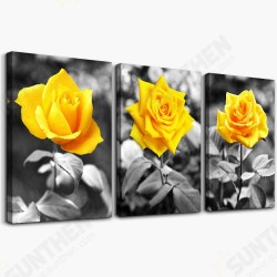 3Pcs/set Rose Canvas Painting Wall Decorative Print Art Pictures Unframed Wall Hanging Home Office Wall Decorations 3Pcs/set Rose Canvas Painting Wall Decorative Print Art Pictures Unframed Wall Hanging Home Office Wall Decorations