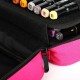 40 Slots Portable Art Marker Mark Pen Storage Case Carrying Bag Organizer Painting Storage Bag