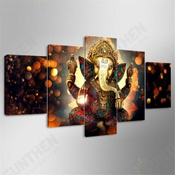 5 Pcs Canvas Painting Indian Style Framed/Frameless Poster Printing Wall Art Decor Picture for Home Office Decoration 5 Pcs Canvas Painting Indian Style Framed/Frameless Poster Printing Wall Art Decor Picture for Home Office Decoration