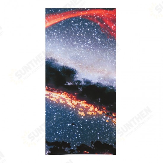 5Pcs Canvas Painting Starry Sky Wall Decorative Print Art Pictures Frameless Wall Hanging Home Office Decorations