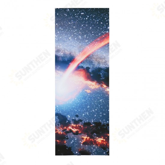 5Pcs Canvas Painting Starry Sky Wall Decorative Print Art Pictures Frameless Wall Hanging Home Office Decorations