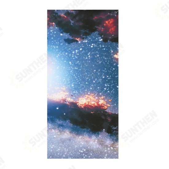 5Pcs Canvas Painting Starry Sky Wall Decorative Print Art Pictures Frameless Wall Hanging Home Office Decorations