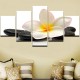 5Pcs Canvas Print Paintings Scenery Oil Painting Wall Decorative Printing Art Picture Frameless Home Office Decoration